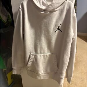 Jordan Kids White Hoodie